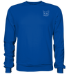 Katze weiß - Basic Sweatshirt Unisex Sweatshirts Tier-Shirts.com Royal Blue XS