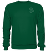 Affenbaby weiß - Basic Sweatshirt Unisex Sweatshirts Tier-Shirts.com Bottle Green XS