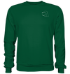 Schnauzer weiß - Basic Sweatshirt Unisex Sweatshirts Tier-Shirts.com Bottle Green XS