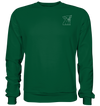 Ferkel weiß - Basic Sweatshirt Unisex Sweatshirts Tier-Shirts.com Bottle Green XS