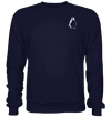 Pinguin weiß - Basic Sweatshirt Unisex Sweatshirts Tier-Shirts.com Oxford Navy XS