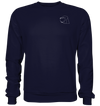 Schnauzer weiß - Basic Sweatshirt Unisex Sweatshirts Tier-Shirts.com Oxford Navy XS