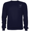 Ferkel weiß - Basic Sweatshirt Unisex Sweatshirts Tier-Shirts.com Oxford Navy XS