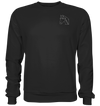 Pferd weiß - Basic Sweatshirt Unisex Sweatshirts Tier-Shirts.com Jet Black XS