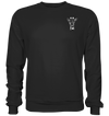 Giraffe weiß - Basic Sweatshirt Unisex Sweatshirts Tier-Shirts.com Deep Black XS