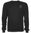 Löwe weiß - Basic Sweatshirt Unisex Sweatshirts Tier-Shirts.com Deep Black XS