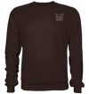 Katze weiß - Basic Sweatshirt Unisex Sweatshirts Tier-Shirts.com Hot Chocolate XS