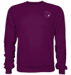 Hund Schlappohr weiß - Basic Sweatshirt Unisex Sweatshirts Tier-Shirts.com Plum XS