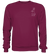 Hase weiß - Basic Sweatshirt Unisex Sweatshirts Tier-Shirts.com Burgundy XS