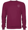 Löwe weiß - Basic Sweatshirt Unisex Sweatshirts Tier-Shirts.com Burgundy XS