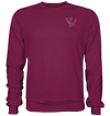 Schwein weiß - Basic Sweatshirt Unisex Sweatshirts Tier-Shirts.com Burgundy XS