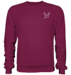 Papagei weiß - Basic Sweatshirt Unisex Sweatshirts Tier-Shirts.com Burgundy XS