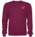 Papagei weiß - Basic Sweatshirt Unisex Sweatshirts Tier-Shirts.com Burgundy XS