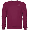 Löwenpaar weiß - Basic Sweatshirt Unisex Sweatshirts Tier-Shirts.com Burgundy XS