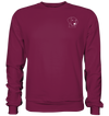 Hund Schlappohr weiß - Basic Sweatshirt Unisex Sweatshirts Tier-Shirts.com Burgundy XS