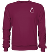 Pinguin weiß - Basic Sweatshirt Unisex Sweatshirts Tier-Shirts.com Burgundy XS