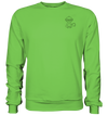 Affenbaby schwarz - Basic Sweatshirt Unisex Sweatshirts Tier-Shirts.com Lime Green XS