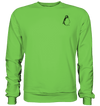 Pinguin - Basic Sweatshirt Unisex Sweatshirts Tier-Shirts.com Lime Green XS