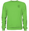 Löwe - Basic Sweatshirt Unisex Sweatshirts Tier-Shirts.com Lime Green XS