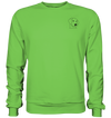 Hund Schlappohr - Basic Sweatshirt Unisex Sweatshirts Tier-Shirts.com Lime Green XS