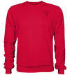 Elefant schwarz - Basic Sweatshirt Unisex Sweatshirts Tier-Shirts.com Fire Red XS