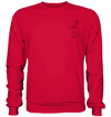 Hase - Basic Sweatshirt Unisex Sweatshirts Tier-Shirts.com Fire Red XS