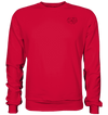 Löwenpaar - Basic Sweatshirt Unisex Sweatshirts Tier-Shirts.com Fire Red XS