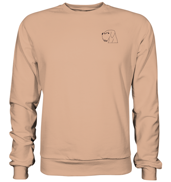 Schnauzer schwarz - Basic Sweatshirt Unisex Sweatshirts Tier-Shirts.com Nude XS