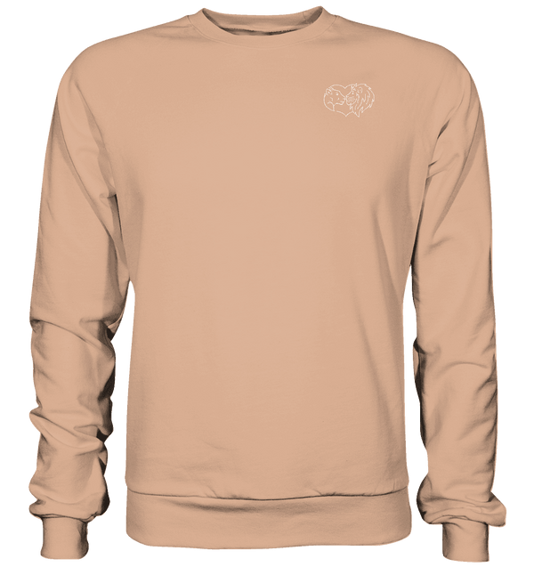 Löwenpaar weiß - Basic Sweatshirt Unisex Sweatshirts Tier-Shirts.com