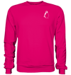 Pinguin weiß - Basic Sweatshirt Unisex Sweatshirts Tier-Shirts.com Hot Pink XS