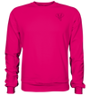 Elefant schwarz - Basic Sweatshirt Unisex Sweatshirts Tier-Shirts.com Hot Pink XS