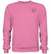 Katze - Basic Sweatshirt Unisex Sweatshirts Tier-Shirts.com Candyfloss Pink XS