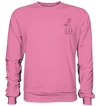 Hase - Basic Sweatshirt Unisex Sweatshirts Tier-Shirts.com Candyfloss Pink XS