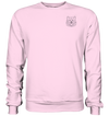 Bär schwarz - Basic Sweatshirt Unisex Sweatshirts Tier-Shirts.com Baby Pink XS