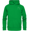 Pferd weiß - Basic Hoodie Unisex Hoodies Tier-Shirts.com Kelly Green XS