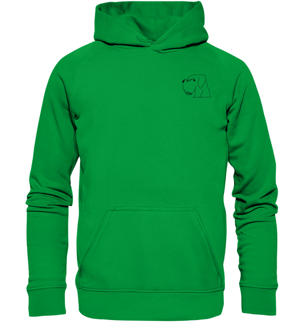 Schnauzer schwarz - Basic Hoodie Unisex Hoodies Tier-Shirts.com