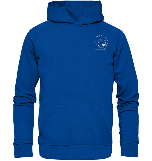 Hund Schlappohr weiß - Basic Hoodie Unisex Hoodies Tier-Shirts.com