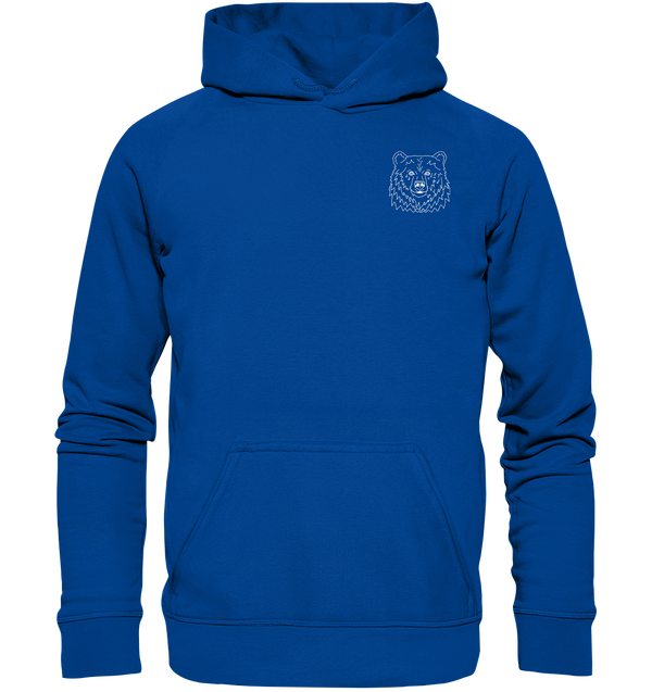 Bär weiß - Basic Hoodie Unisex Hoodies Tier-Shirts.com Royal Blue XS