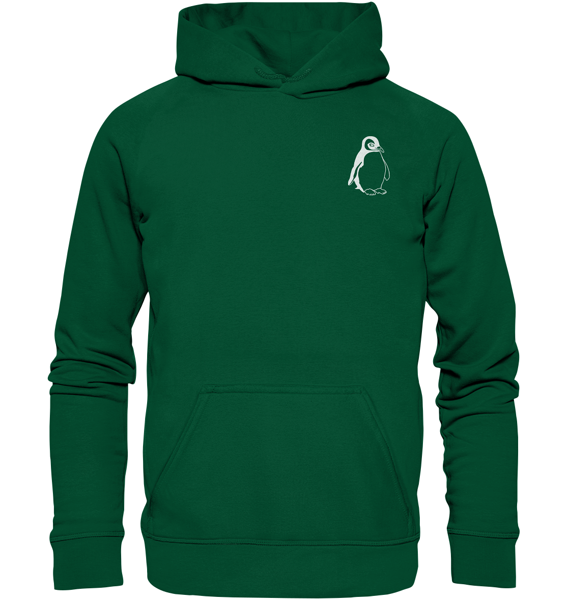 Pinguin weiß - Basic Hoodie Unisex