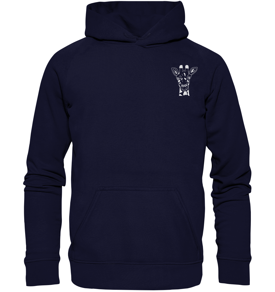 Giraffe weiß - Basic Hoodie Unisex