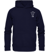 Giraffe weiß - Basic Hoodie Unisex Hoodies Tier-Shirts.com Oxford Navy XS