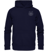 Bär weiß - Basic Hoodie Unisex Hoodies Tier-Shirts.com Oxford Navy XS