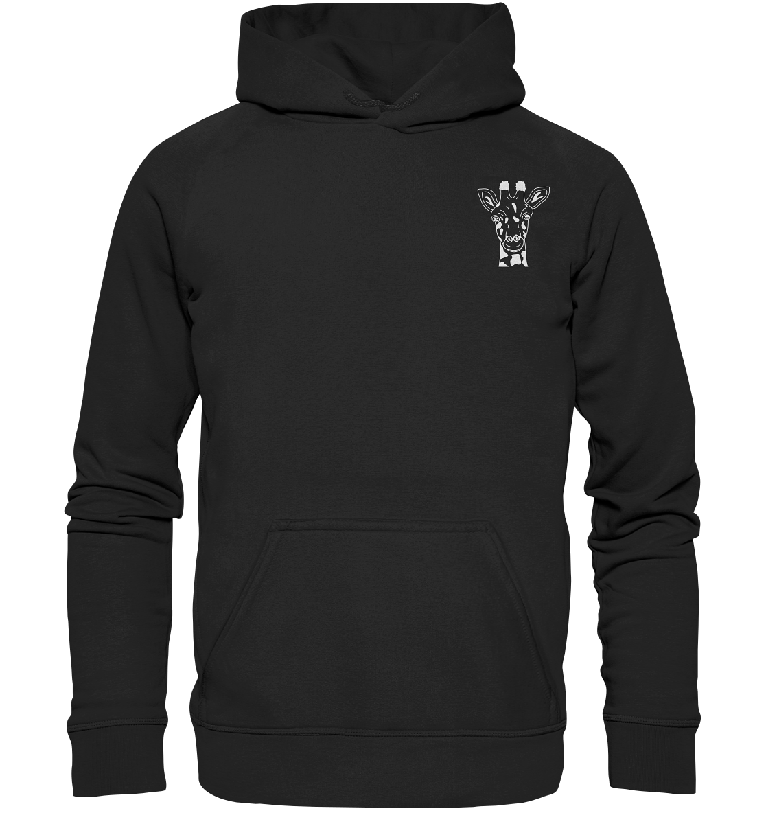 Giraffe weiß - Basic Hoodie Unisex