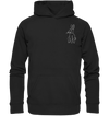 Hase weiß - Basic Hoodie Unisex Hoodies Tier-Shirts.com