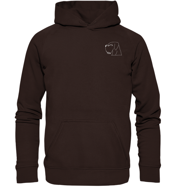 Schnauzer weiß - Basic Hoodie Unisex Hoodies Tier-Shirts.com Hot Chocolate XS