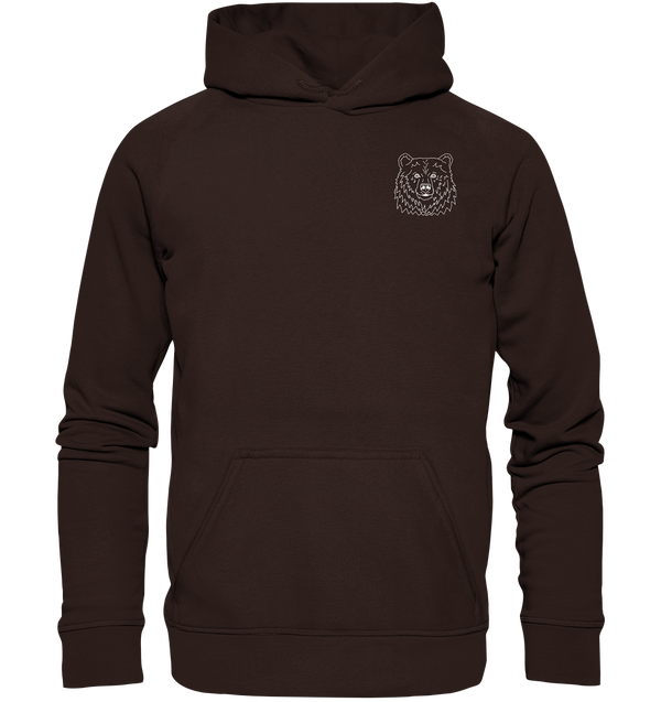 Bär weiß - Basic Hoodie Unisex Hoodies Tier-Shirts.com Hot Chocolate XS