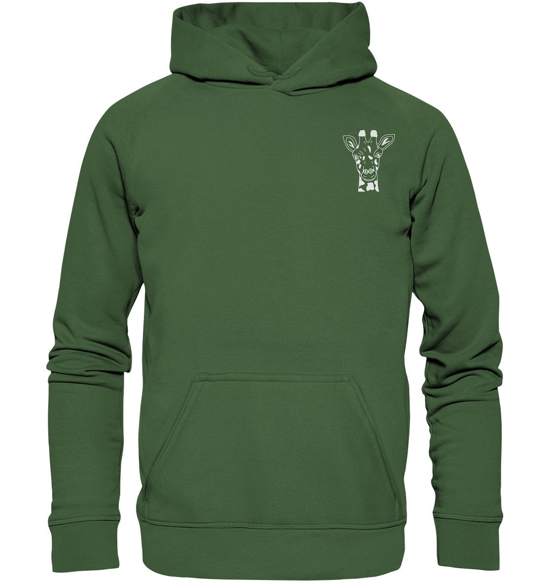 Giraffe weiß - Basic Hoodie Unisex