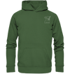 Ferkel weiß - Basic Hoodie Unisex Hoodies Tier-Shirts.com Earthy Green XS