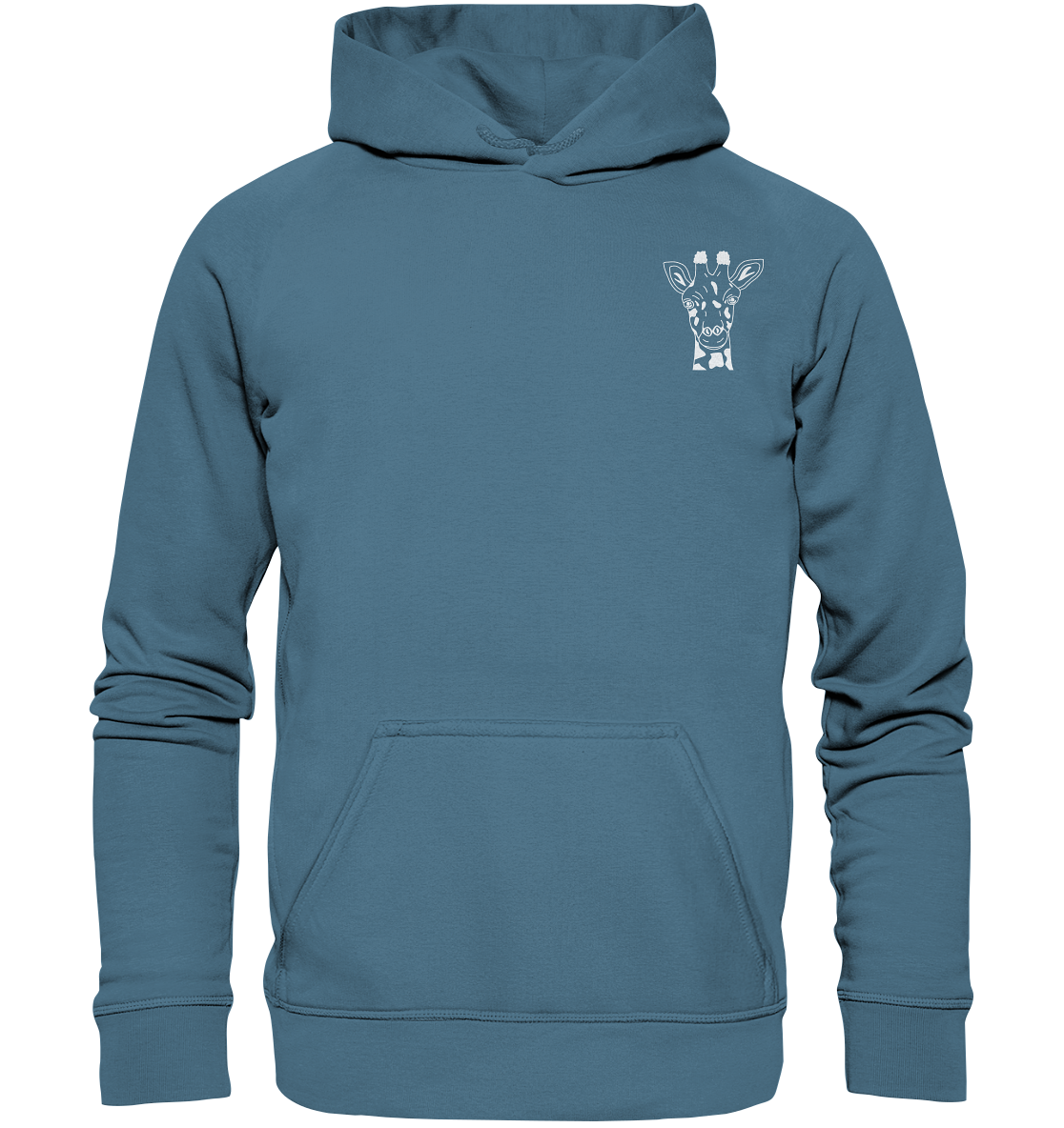 Giraffe weiß - Basic Hoodie Unisex