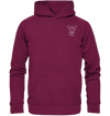 Ziege weiß - Basic Hoodie Unisex Hoodies Tier-Shirts.com Burgundy XS